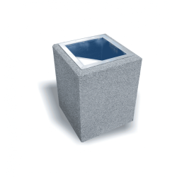 Betoninė šiukšlinė 45x45 cm