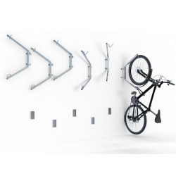 Dviračių laikiklis kabykla "Kaktus II" reguliuojamas - 6 stovai