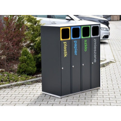 šiukšlių dežės rūšiavimui