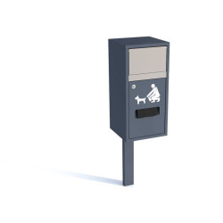 Šiukšlių dėžė šunų išmatoms V / 30 l ! | Parkų projektavimas