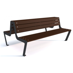 Stoties suoliukas Atena dvipusis