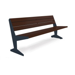 Suoliukas su atlošu Luna | Architektūra viešosioms erdvėms