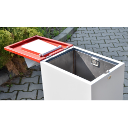 Šiukšlių dėžė  naudotoms baterijoms II / 60 l | Parkelis.lt