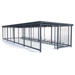 Dviračių stoginė "PABLO II" kurioje telpa iki 25 dviračių / 1050 cm