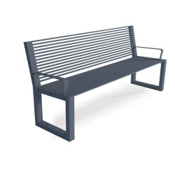 Suoliukas Semi VI su atlošu | Mažosios architektūros įranga