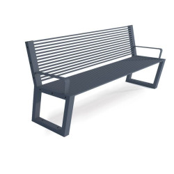 Suoliukas Semi IV su atlošu | Mažosios architektūros įranga