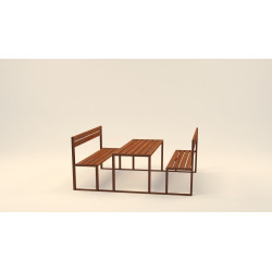 Sodo baldų komplektas (Nr. 22) | Margas parkas