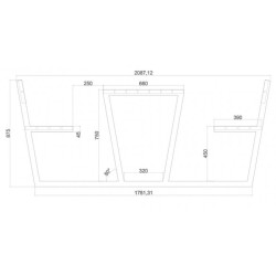 Sodo baldų komplektas (Nr. 18)