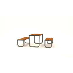 Sodo baldų komplektas (Nr. 7) | Margas parkas