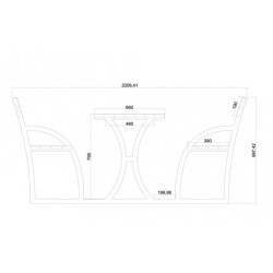 Sodo baldų komplektas (Nr. 7)