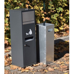 Šiukšlių dėžė šunų išmatoms IV / 40 l | Parkų projektavimas