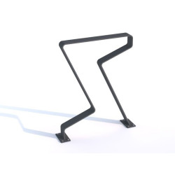 Dviračių stovas iš plokščios juostos I | Parkų technika