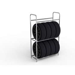 Padangų laikiklis, ratai su ratlankiais MAX PION-12 cinkuoti