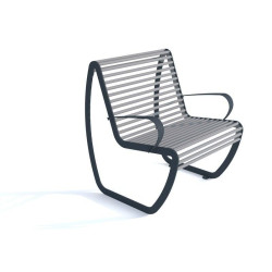 Suoliukas vienvietis Tuluza I | Parkų įranga