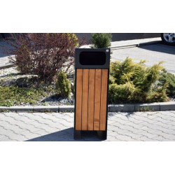 Šiukšlių krepšys "Opałek III" 80 l | Mažosios architektūros įranga