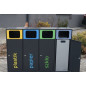 Šiukšlių dėžė rūšiavimui Etna IV 4x80 l + peleninė