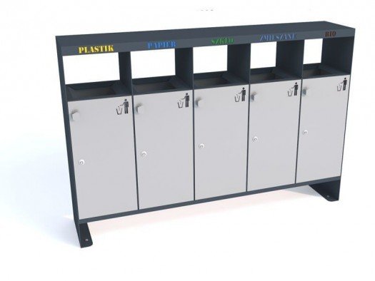 Šiukšlių dėžė rūšiavimui...