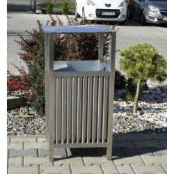 Šiukšlių dėžė "Narcyz" su stogeliu