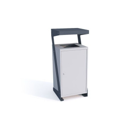 Šiukšlių dėžė Luna I 60 l | Margas parkas