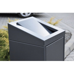 Šiukšlių dėžė Artemis 40 l | Mažosios architektūros įranga