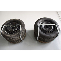 Kabykla 4 padangoms, ratams su ratlankiais, MAX DUO