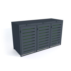 Atliekų dėžių korpusai III 3x240 l | Parkų technika