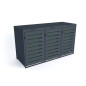 Atliekų dėžių korpusai III 3x240 l