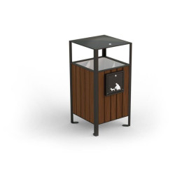 Šiukšlių dėžė Promyk I su maišelių konteineriu šunų išmatoms