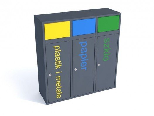 Šiukšlių dėžė rūšiavimui...