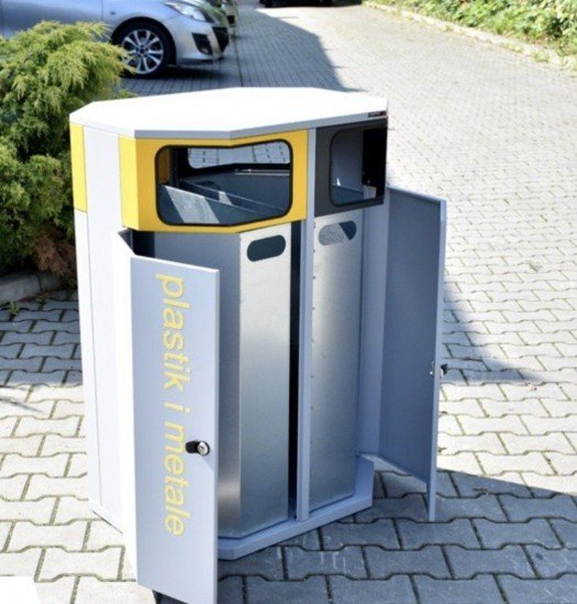 Šiukšlių dėžė rūšiavimui...