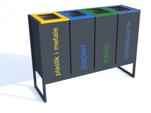 Šiukšlių dėžė rūšiavimui...