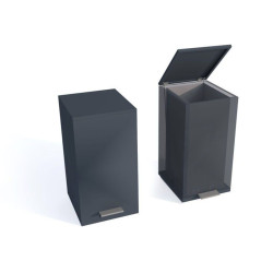 Šiukšlių dėžė Satis I su pedalu 60 l