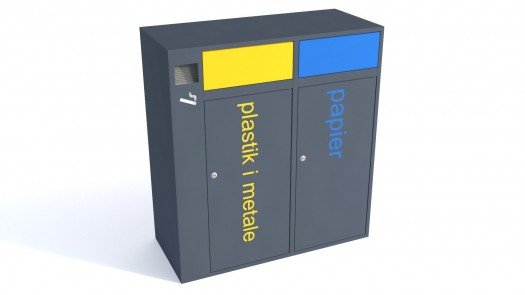 Šiukšlių dėžė rūšiavimui...