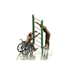 Vertikalios gimnastikos kopėčios |  Treniruokliai neįgaliesiems