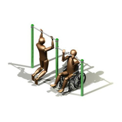 Aukšti dvigubi skersiniai |  Treniruokliai neįgaliesiems