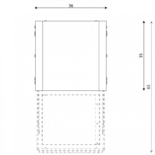 Šiukšlių dėžė viešosioms...