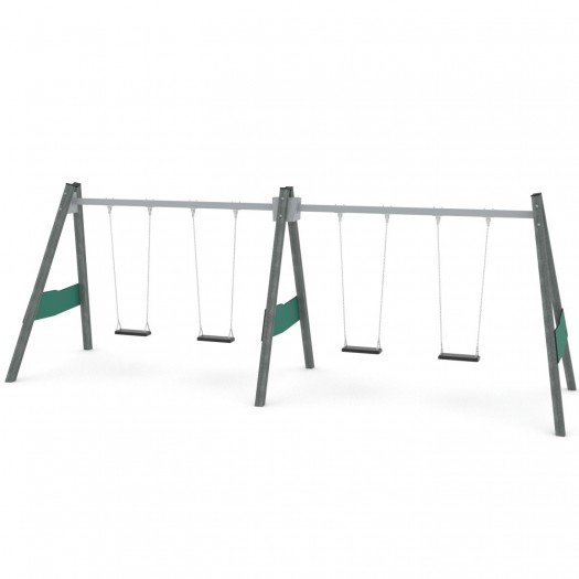 Keturvietės sūpynės su...