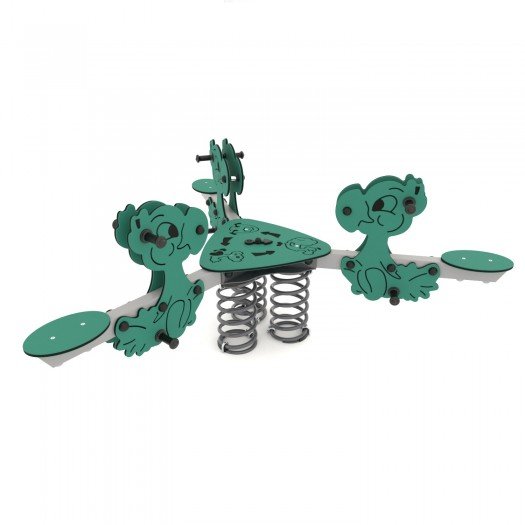 Trivietės spyruoklinės sūpynės