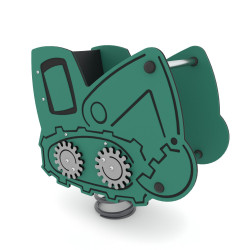 Spyruoklinės sūpynės TRAKTORIUS | Žaidimų aikštelių elementai