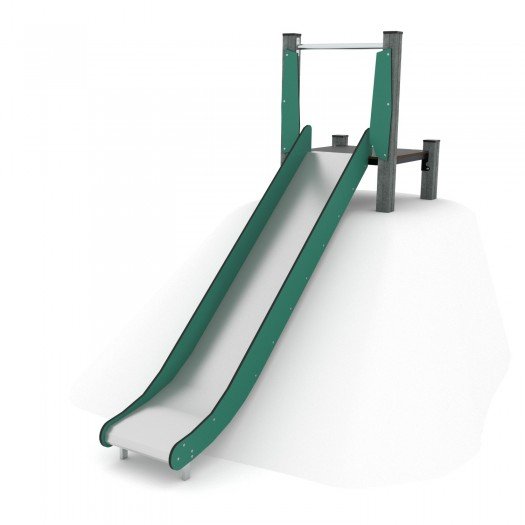 Čiuožykla su platforma 288 cm