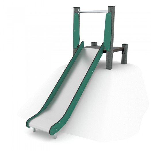 Čiuožykla su platforma 239 cm