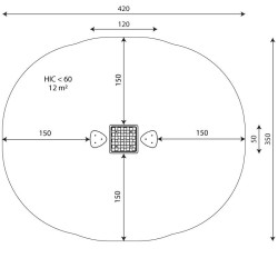 Staliukas su šaškių lenta su kėdutėmis