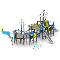 Daugiafunkcis žaidimų kompleksas PIRATŲ LAIVAS