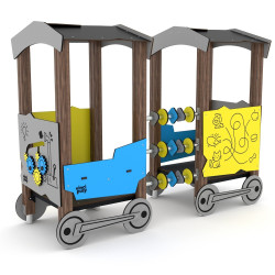 Mediniai vagonėliai