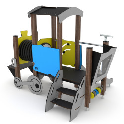 Medinis traukinys LOKOMOTYVAS