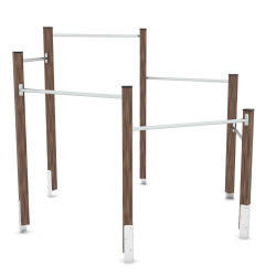 Mediniai skersiniai prisitraukimams |Viešosioms sporto erdvėms