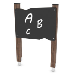 Medinė piešimo lenta | Viešosioms lauko vaikų aikštelėms | Parkelis.lt