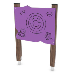 Interaktyvi medinė lenta LABIRINTAS | Lauko edukacinė įranga