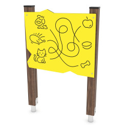 Interaktyvi medinė lenta SUJUNK PORAS | Lauko edukacinė įranga