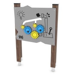 Interaktyvi medinė lenta VARIKLIS | Įranga lauko edukacijai